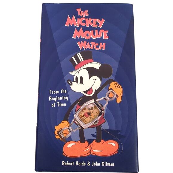 Mickey Mouse Watch History Book Vintage Disney Collectible 1997 Hardcover - Picture 1 of 4